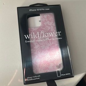 pink lace iphone 12 pro wildflower case